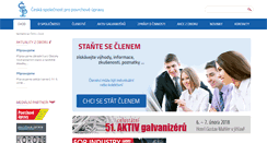Desktop Screenshot of cspu.cz
